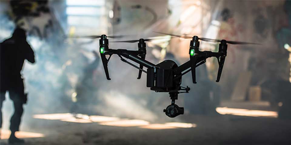 Le drone dans l'audiovisuel