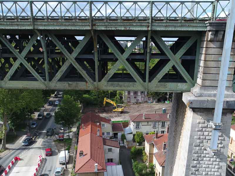 drone dans le Bâtiment et les Travaux Publics